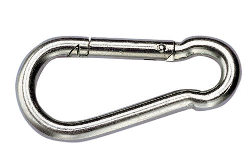 1852 karabinhage galv 8x80mm set forfra med klar finish