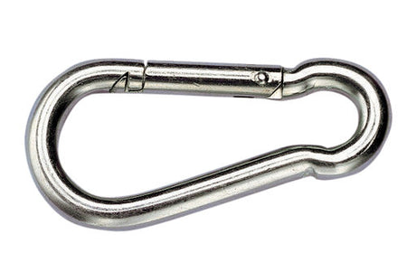 1852 karabinhage set forfra, metal med galv finish