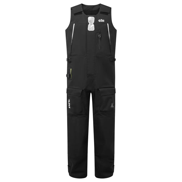 Gill OS14T Ocean bukser set fra siden, sort farve i størrelse XL.