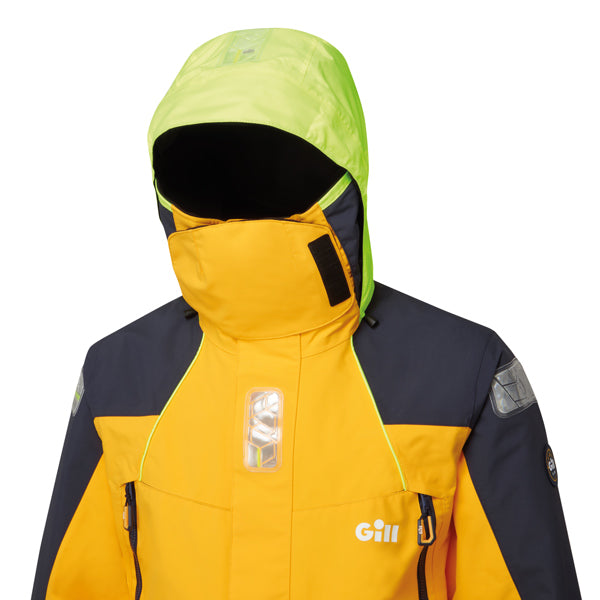 Gill OS26 Offshore Jakke vist bagfra med detaljeret design