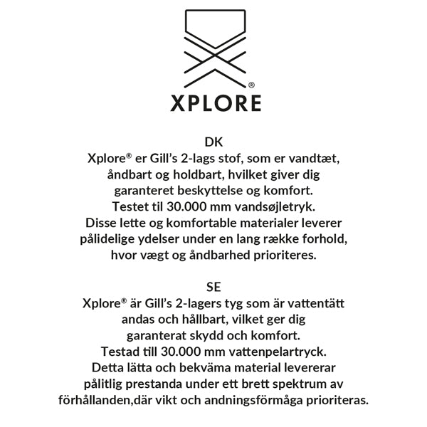Damejakke fra Gill i tæt billede for fokus på stof
