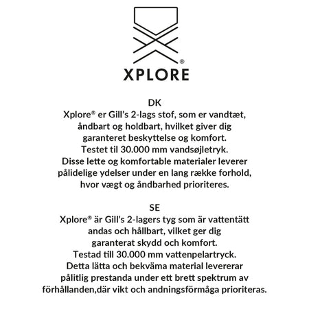 Damejakke fra Gill i tæt billede for fokus på stof