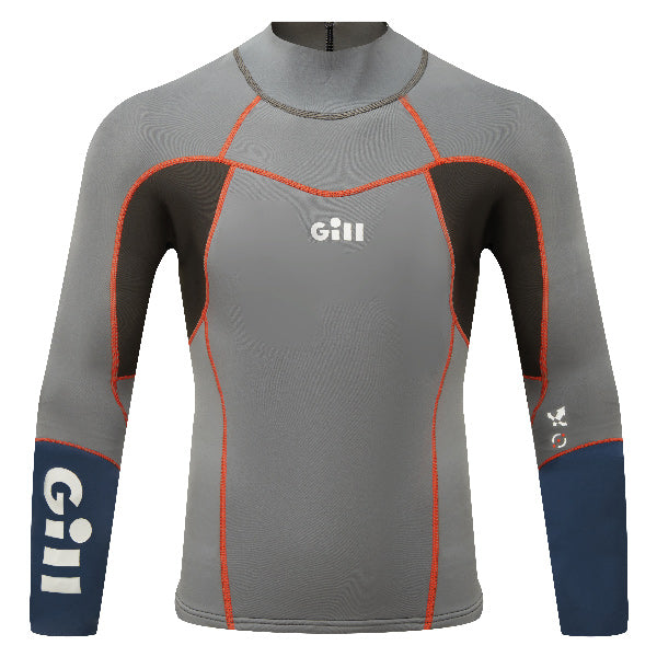 Gill, 5003 Zenlite Top i grå set fra forsiden