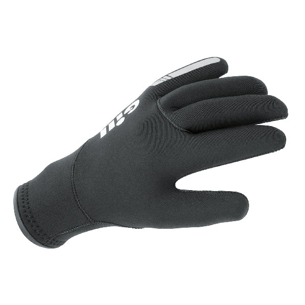 Gill, 7673 neoprene vinterhandske i sort set forfra