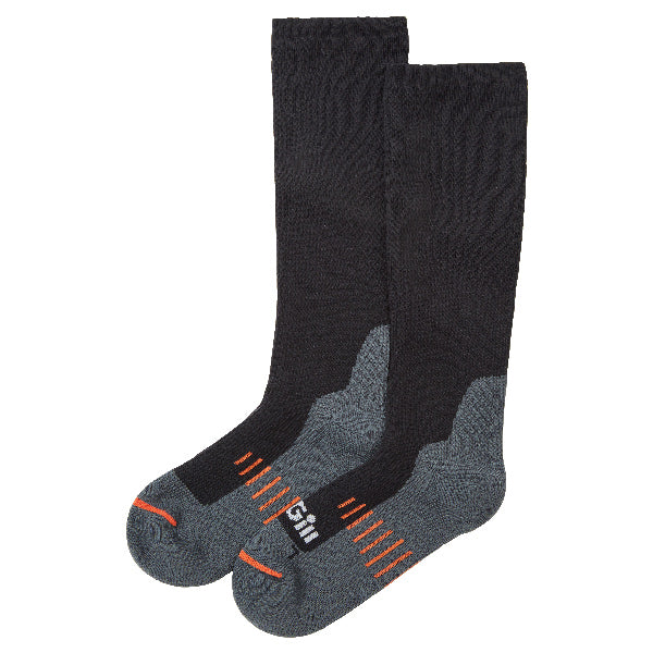 Gill 765 boot sock i størrelse L 43-46, viser en tæt vævet, vandtæt konstruktion.