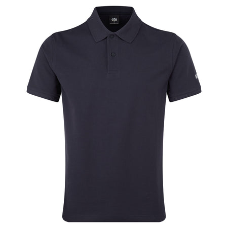 Gill herre pique polo i navy, set forfra i størrelse M