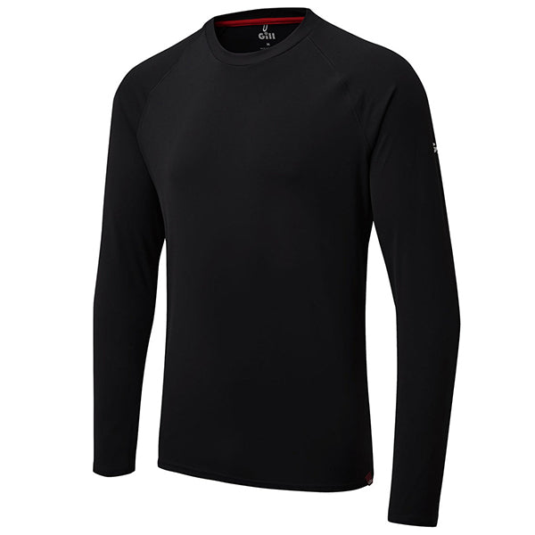 Sort UV Tec T-shirt fra Gill, vist bagfra
