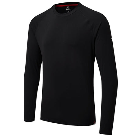 Sort UV Tec T-shirt fra Gill, vist bagfra