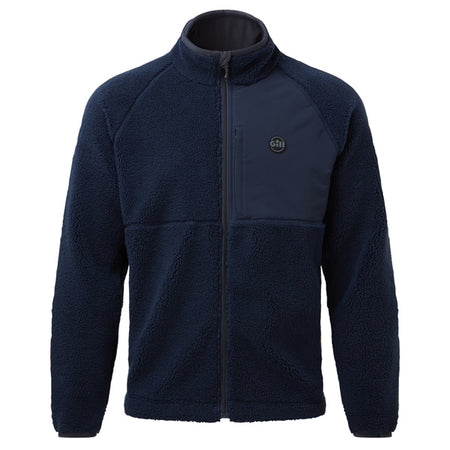 Gill 1704 Cromerty fleecejakke i navy, set forfra