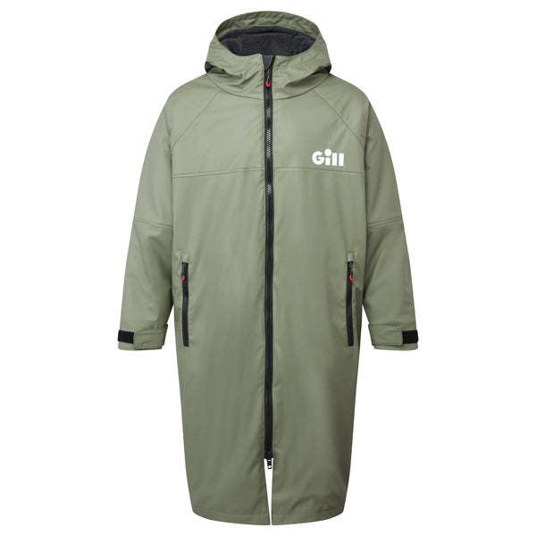 Gill, 5024 Aqua Parka jakke, set forfra med lynlås