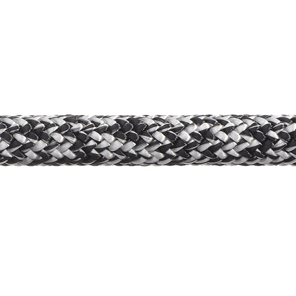 Robline Admiral 7000 10mm skøde-/faldtov i sort/hvid 200m rulle
