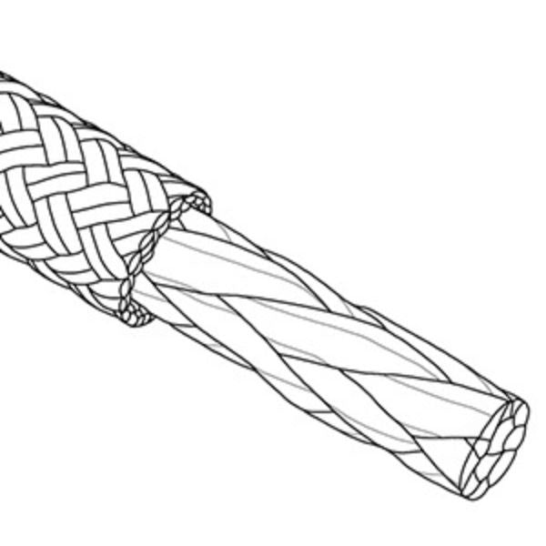 Robline Globe Pro Robtec fald monteret på en båd i brug