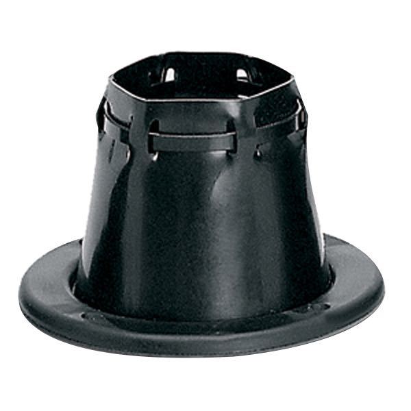 SeaTec gummibælg i sort, Ø118mm, 68mm høj, til kontrolkabler.