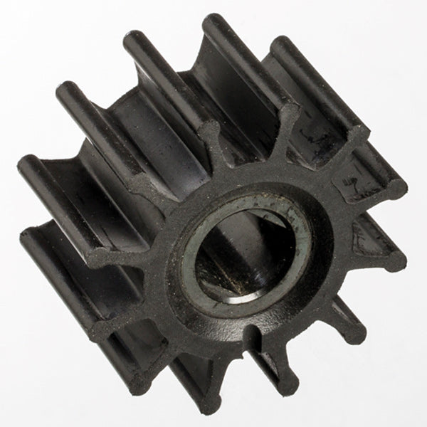 Jabsco impeller 14281-0003B set fra siden med detaljeret udformning