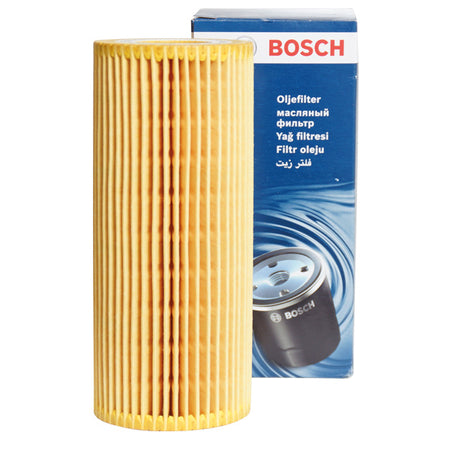 Bosch oliefilter P9252 til Yanmar motor, set forfra