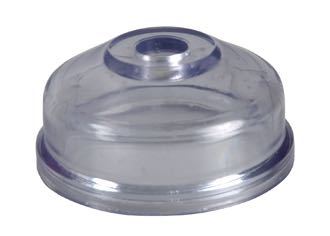Løs glas til SeaTec cav filter set fra siden