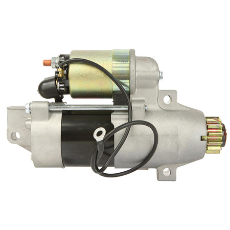 Quicksilver 12-volt starter til Yamaha motorer, set fra siden.