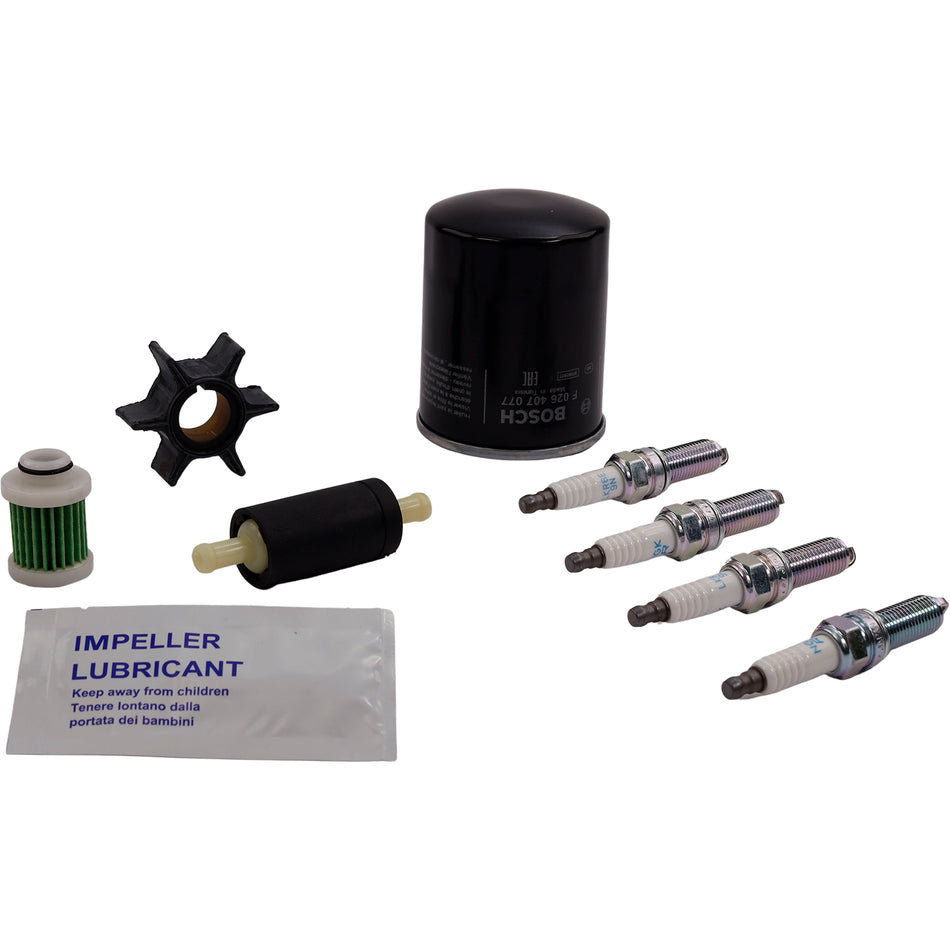 SeaTec Yamaha servicekit pakket i en robust kasse