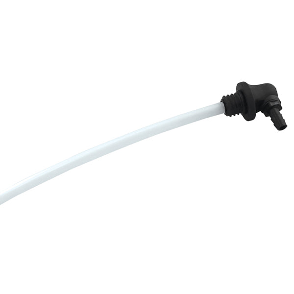 Nuova Rade slange med connector, 8 mm, 28 cm lang, brændstoftilbehør.