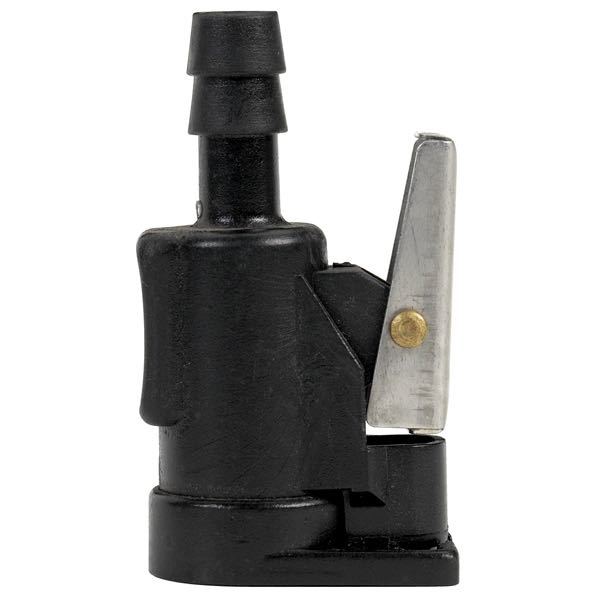 Scepter connector til Yamaha påhængsmotor, set fra siden.