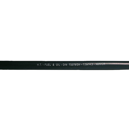 Benzinslange fra SeaTec i gummi, Ø10.0mm x 17 i 50m rulle