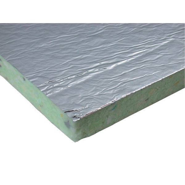 Isoboat SeaTec Isoflock Polytecplade med folie set fra siden