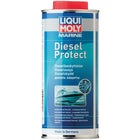 Liqui Moly marine dieselbeskyttelse i flaske, klar til brug.