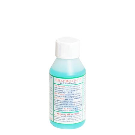 Bio-Protect, 100 ml flaske med produktinformation