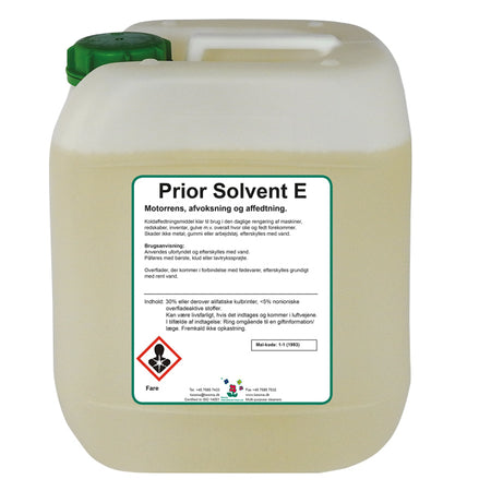 Besma Motorrens affedter Prior Solvent E i 5 liters beholder