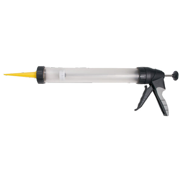 Sika H2 fugepistol til 300 ml og 600 ml patroner, set forfra.