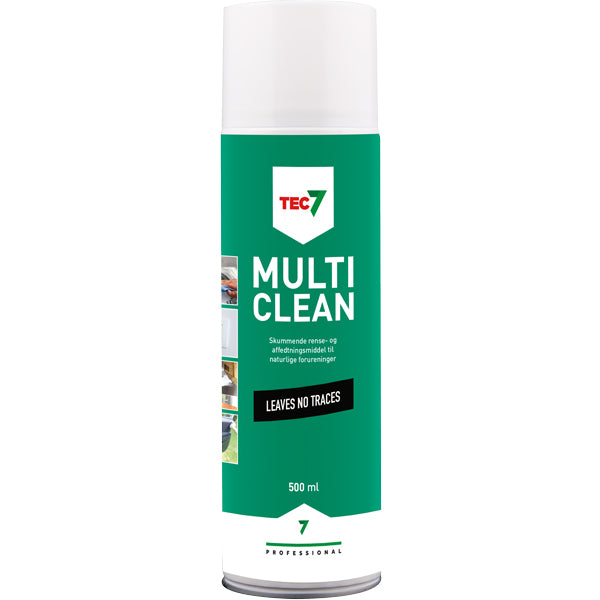 Tec7 Multiclean skumspray i flaske, klar til brug på båden