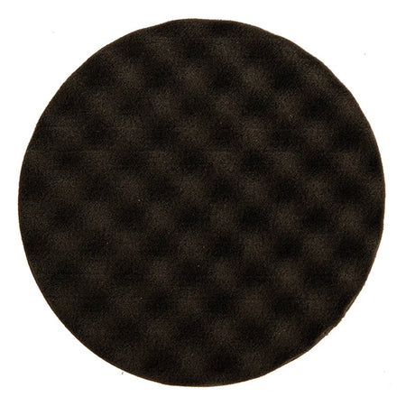 Mirka sort vaflet skum rubbing rondel Ø 85 mm, klar til brug.