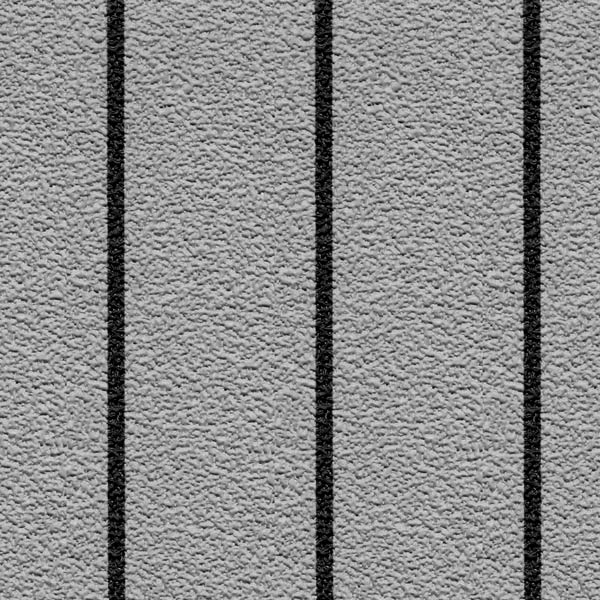 Gisatex antislide marine floor i grå farve, set fra siden på båd