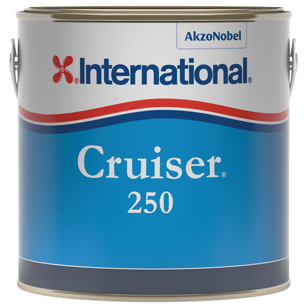 Bundmaling International, Cruiser 250 i rød farve i en 0,75L dåse.