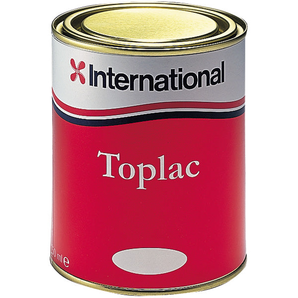 International Toplac Rustic Rød 501 i 750 ML dåse, klar til brug.