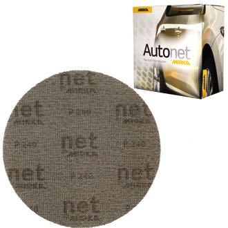 Mirka Autonet grip sandpapir Ø150mm i pakkebånd, 50 stk.