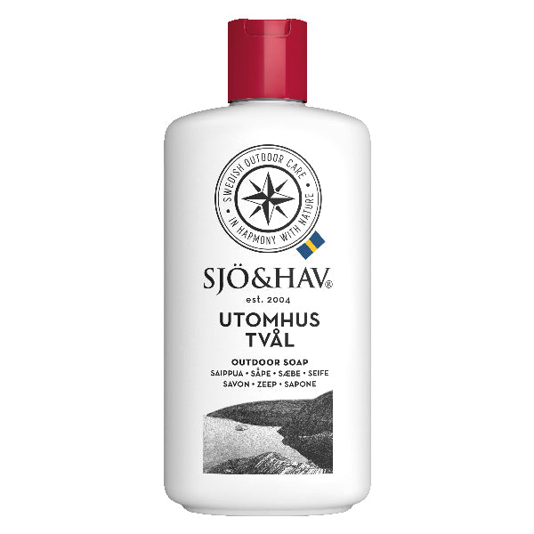 Sjö&Hav outdoor sæbe i 200ml flaske til rengøring af bådudstyr