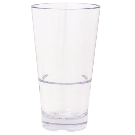Strahl highballglas i polycarbonat, præsenteret i et stilrent miljø.