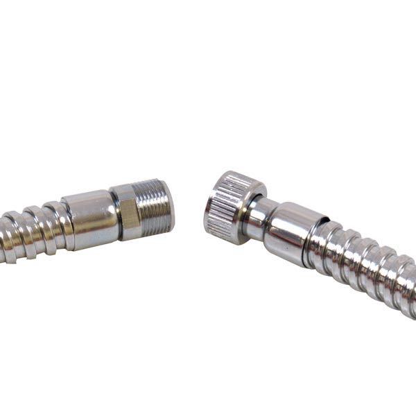Barka bruser med krom finish set forfra