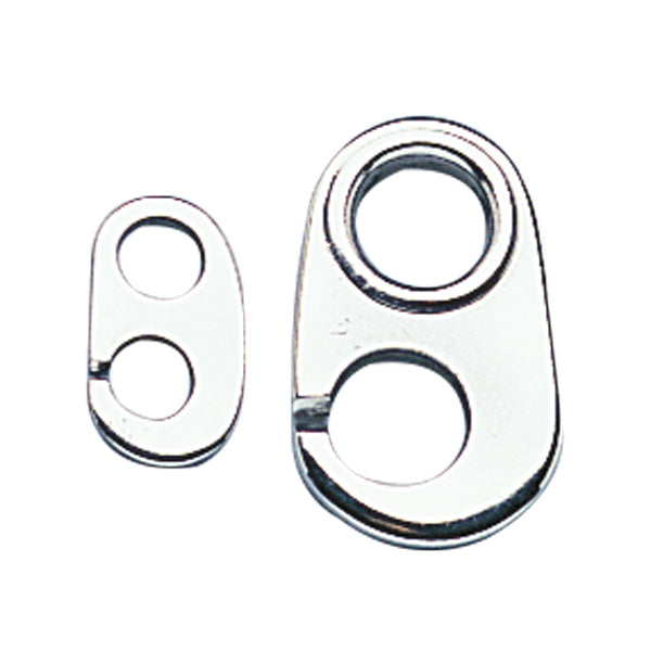 Ronstan patentclips 10x37 mm monteret på bådudstyr i brug