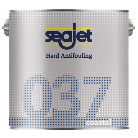 Visning af SeaJet 037 Hard Racing bundmaling 2,5L, klar til brug.