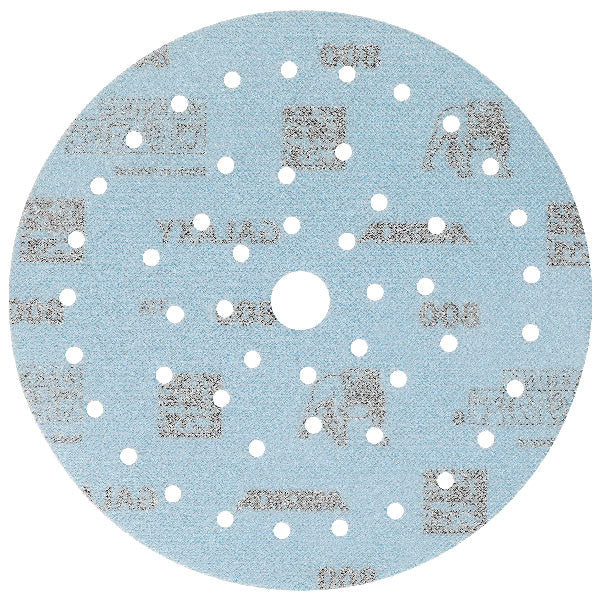 Mirka Galaxy sandpapir P600, 77 mm med flere huller, 50 stk