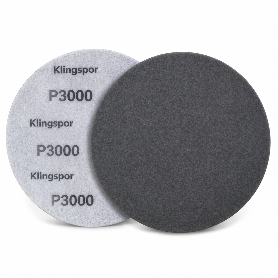 Klingspor schuurschijf met schuim Ø150mm P3000 10 stuks