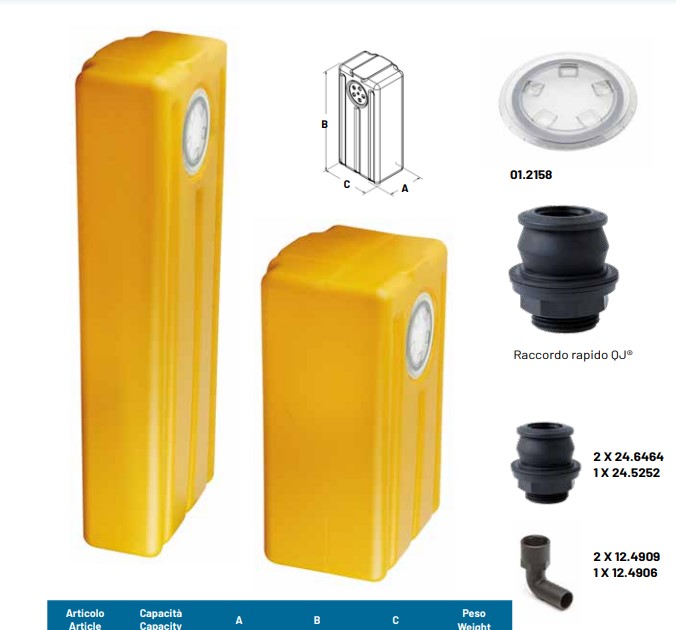 SeaTec, Septic tank polyethyleen 103 l.